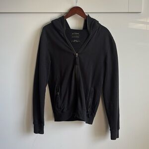 All Saints zip-ip hoodie with removable hood